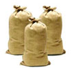 Filled Hessian Sandbags