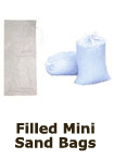 Mini Filled Sandbags